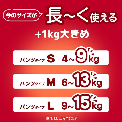 パンツ ビッグより大きいサイズ パンツ ドラえもん オムツ(13~28kg)66枚(22枚×3)ケース品 限定