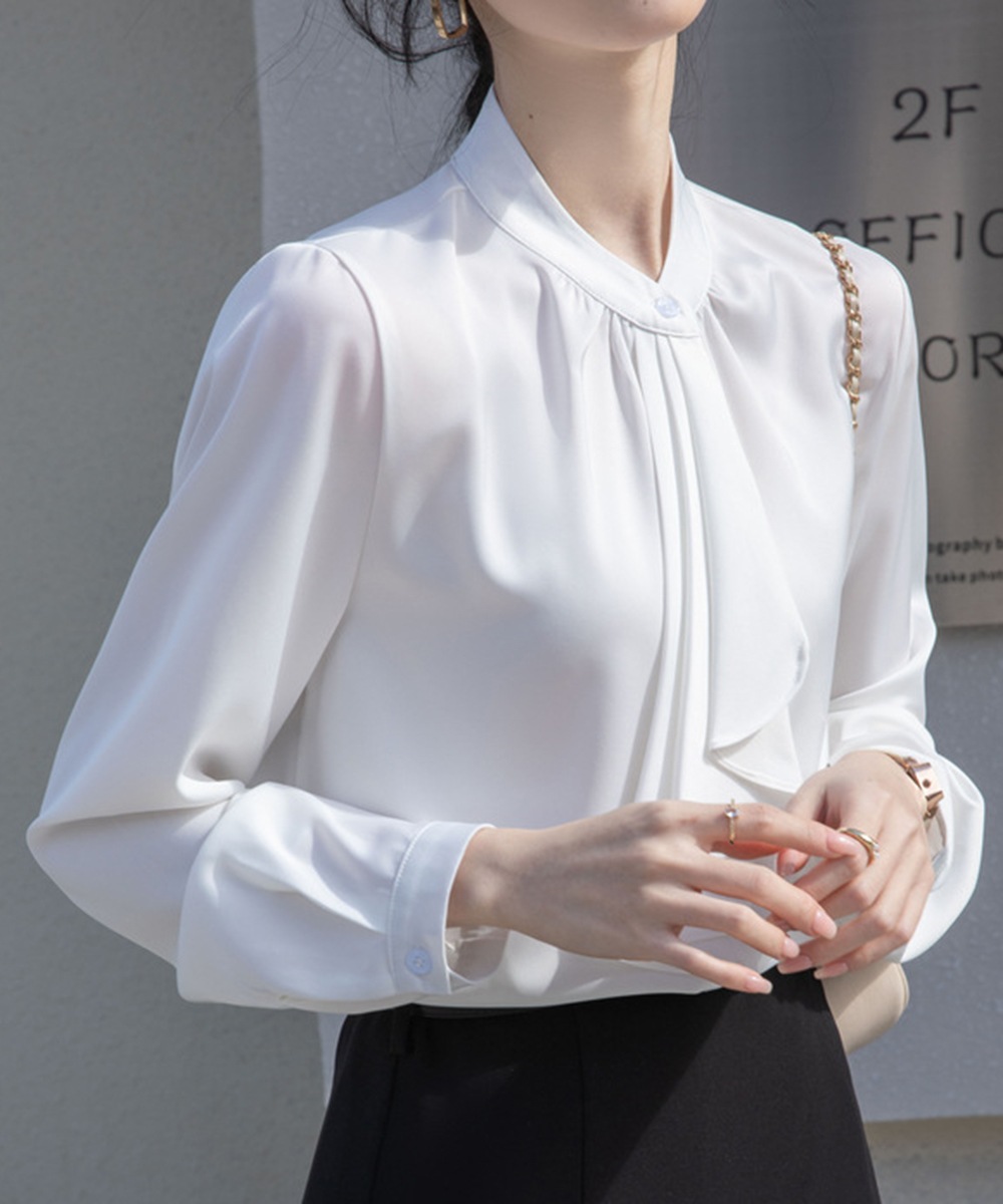 シャツブラウス 長袖 ゆったり トップス【ゆうパケット】 シャツブラウス 長袖 ゆったり トップス【ゆうパケット】