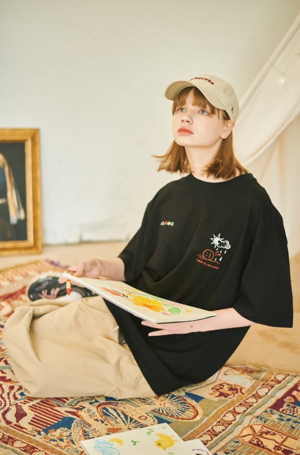 【CPGN STUDIO】 NICE WEATHER Embroidery Short Sleeve 【CPGN STUDIO】 NICE WEATHER Embroidery Short Sleeve