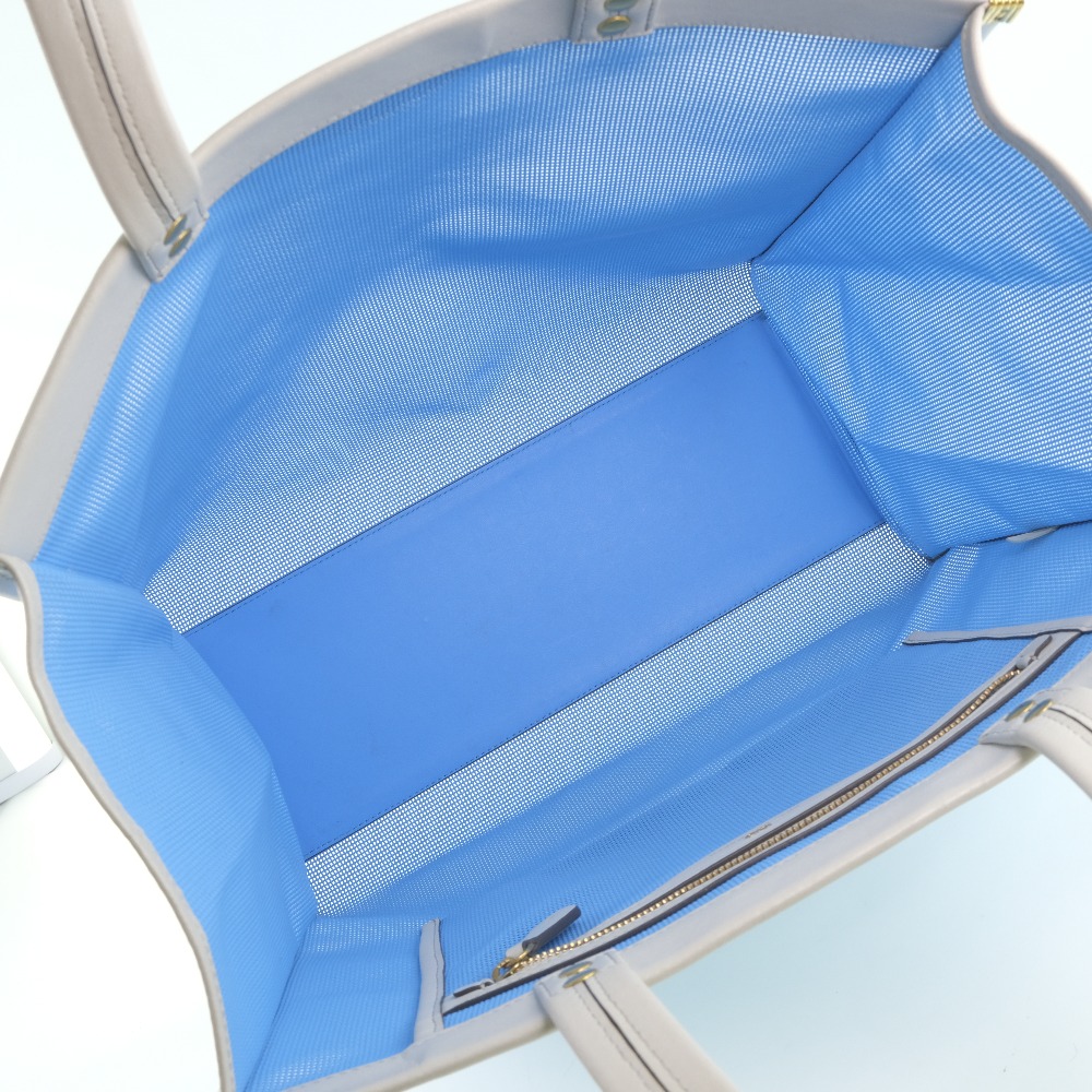 トートバッグ カーフ 水色 レディース 中古品 Aランク トートバッグ カーフ 水色 レディース 中古品 Aランク