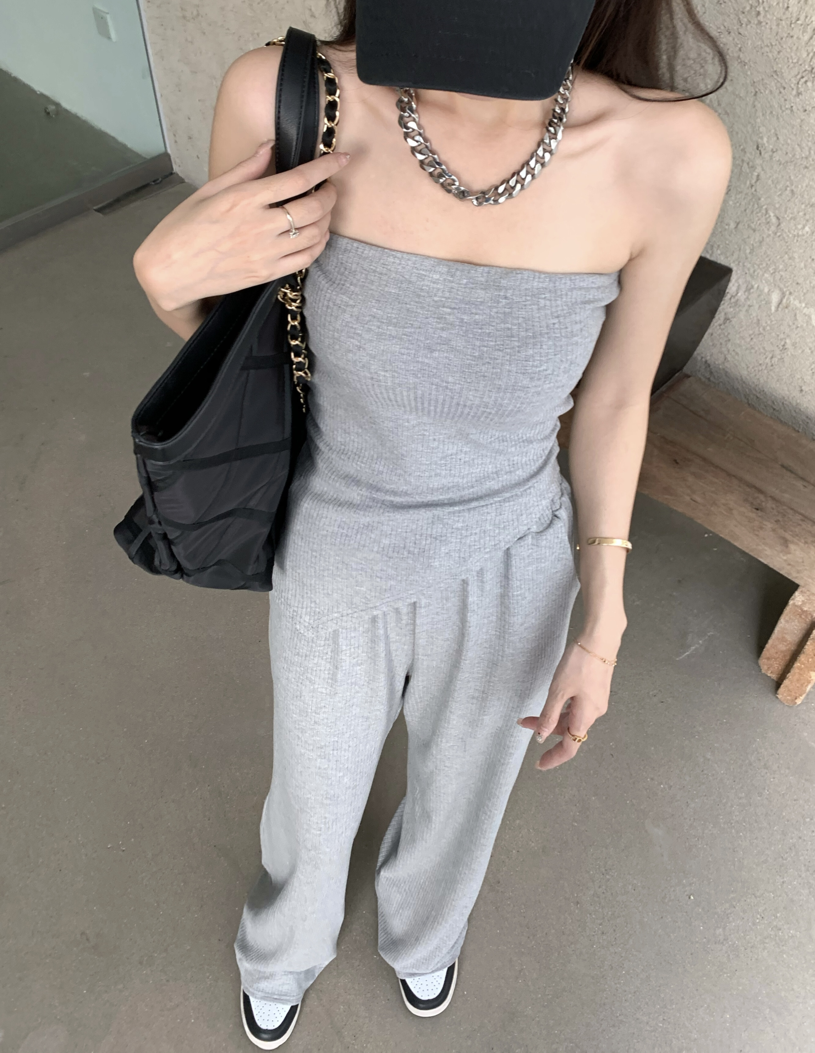 セットアップ レディース チューブトップ ワイドパンツ クロップド丈 クロップド 袖なし スリム 細身 ハイウエスト ワイド 薄手 上下セット 2点セット ツーピース お得 かわいい 大人可愛い セットアップ レディース チューブトップ ワイドパンツ クロップド丈 クロップド 袖なし スリム 細身 ハイウエスト ワイド 薄手 上下セット 2点セット ツーピース お得 かわいい 大人可愛い