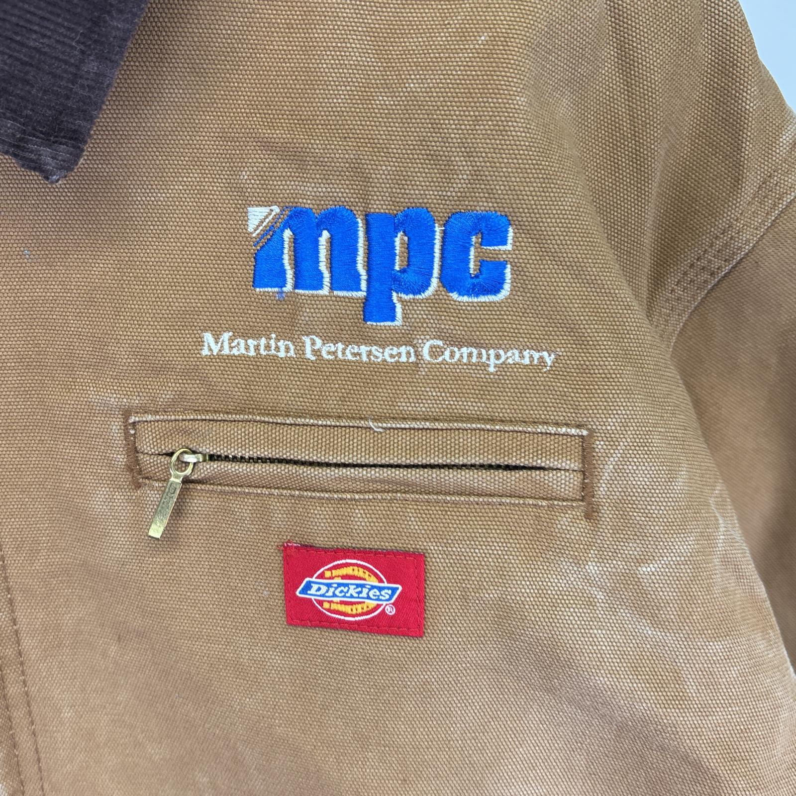 古着 ワークジャケット ダック 大きいサイズ デトロイトタイプジャケット ワンポイントロゴ ブランケットライナー XXL ブラウン系 メンズ 古着 ワークジャケット ダック 大きいサイズ デトロイトタイプジャケット ワンポイントロゴ ブランケットライナー XXL ブラウン系 メンズ