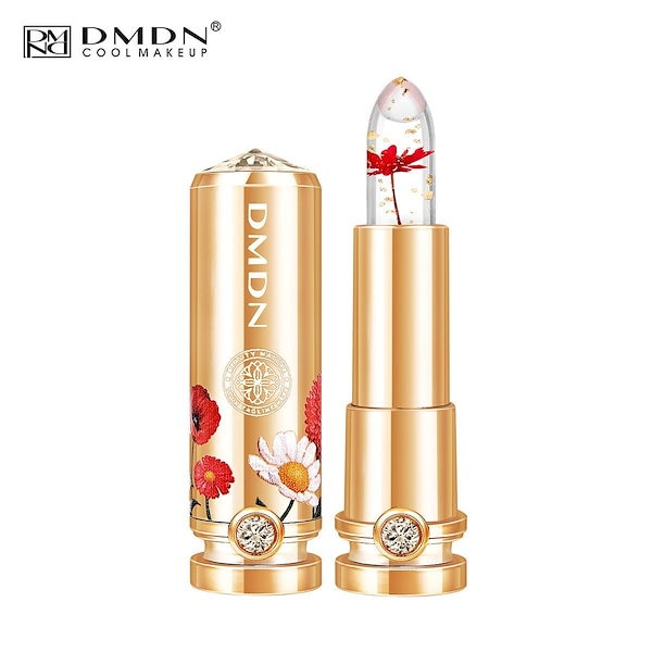 Qoo10] DHDH 【本日限定】温感変色 リップ 口紅 花金