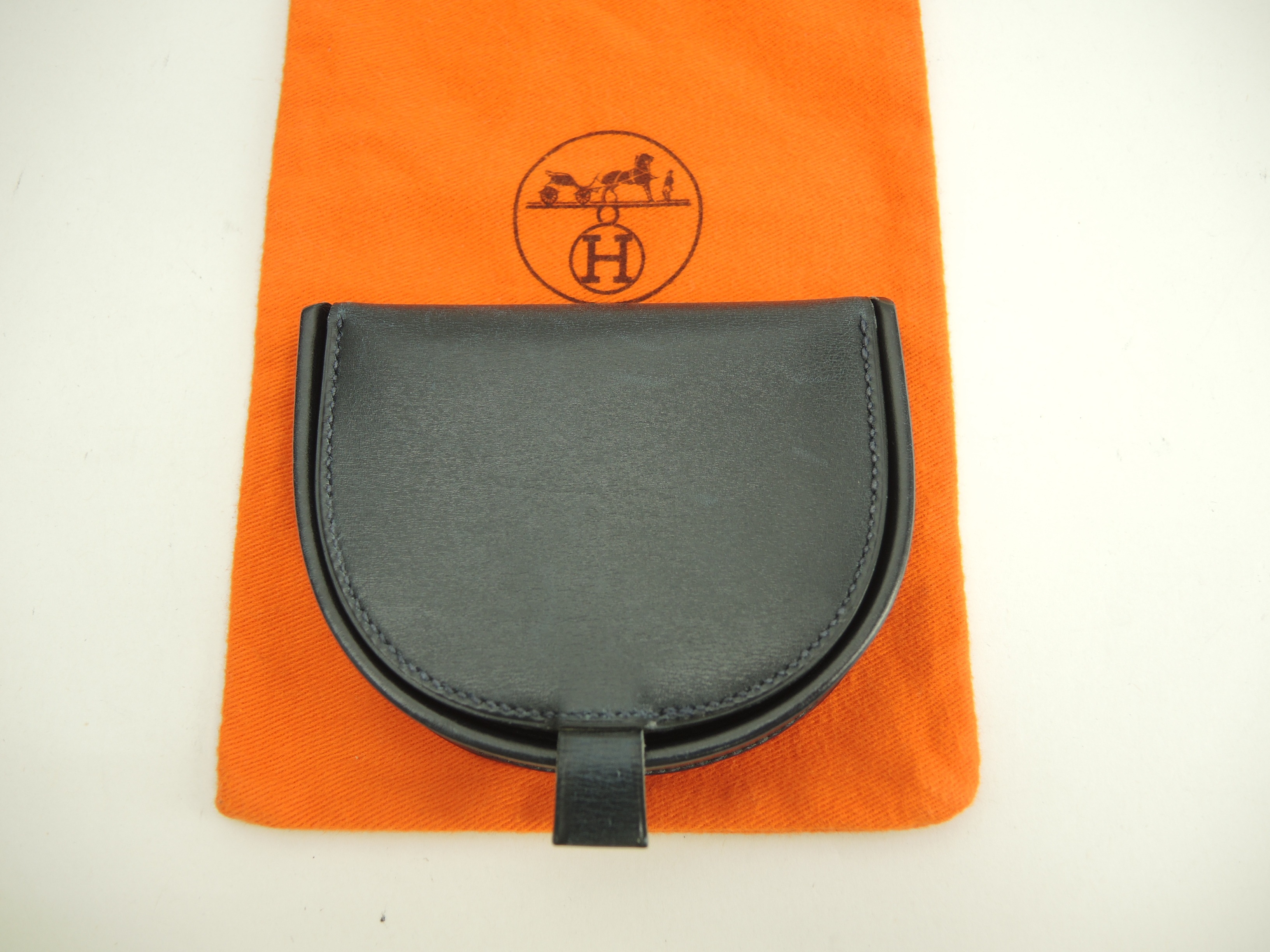 ブルゴーニュ ボックスカーフ インディゴブルー 小銭入 コインケース@ 11 ブルゴーニュ ボックスカーフ インディゴブルー 小銭入 コインケース@ 11