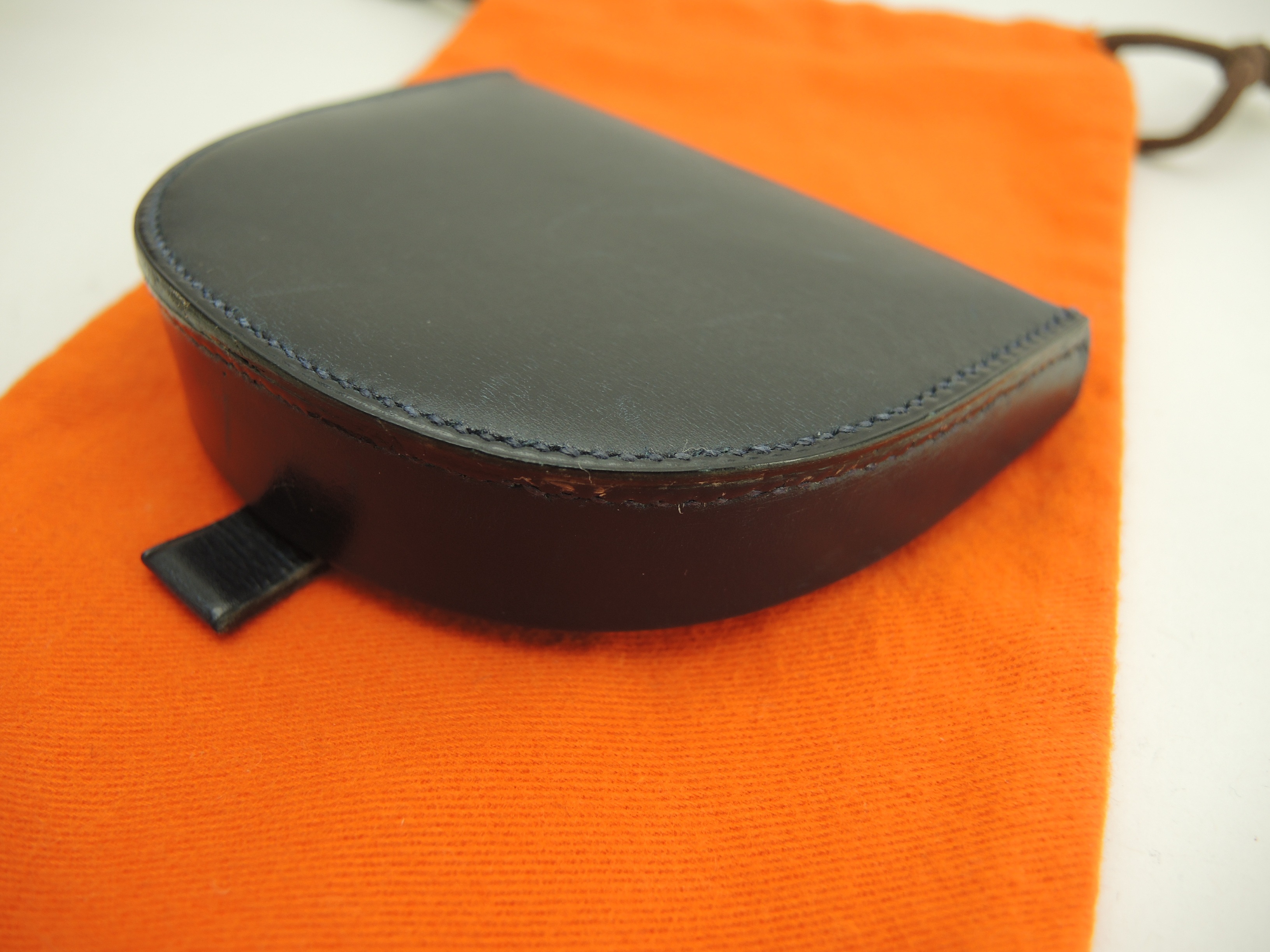 ブルゴーニュ ボックスカーフ インディゴブルー 小銭入 コインケース@ 11 ブルゴーニュ ボックスカーフ インディゴブルー 小銭入 コインケース@ 11