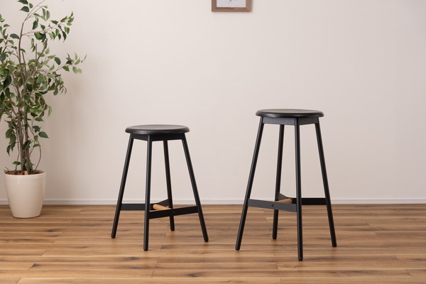 ハイスツール PC-972BK スツール カウンターチェア チェア 椅子 天然木 スチール まる 円座 円 円形 丸形 背もたれなし 来客用 シック モダン シンプル おしゃれ ブラック 黒 リビング ハイスツール PC-972BK スツール カウンターチェア チェア 椅子 天然木 スチール まる 円座 円 円形 丸形 背もたれなし 来客用 シック モダン シンプル おしゃれ ブラック 黒 リビング