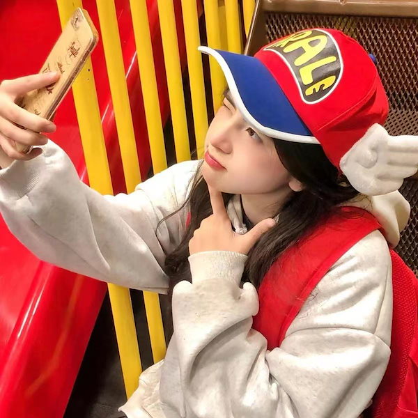 Qoo10] 【期間限定】アラレちゃん 帽子 仮装用