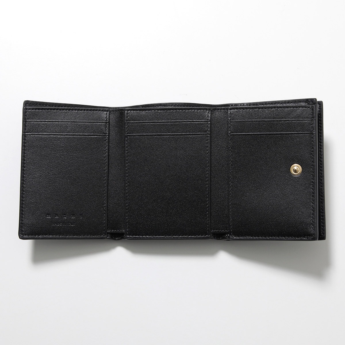 MARNI マルニ 三つ折り財布 PFMO0105U1 P6533 レディース レザー ミニ財布 ロゴ 刺繍 小銭入れあり 00N99 PFMO0105U1P6 MARNI マルニ 三つ折り財布 PFMO0105U1 P6533 レディース レザー ミニ財布 ロゴ 刺繍 小銭入れあり 00N99 PFMO0105U1P6