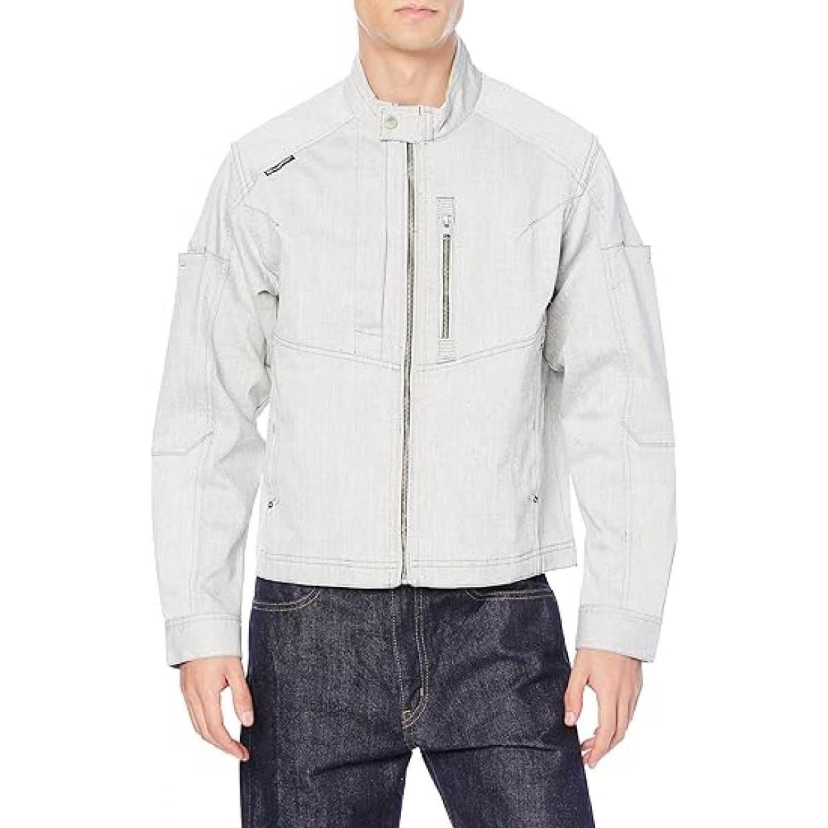 コーコス信岡 GLADIATOR ストレッチ ジャケット アッシュ L GA-3920 ワークウェア 作業着 秋冬用 アジャスター 野帳ポケット 衿スロートタブ 袖マルチ