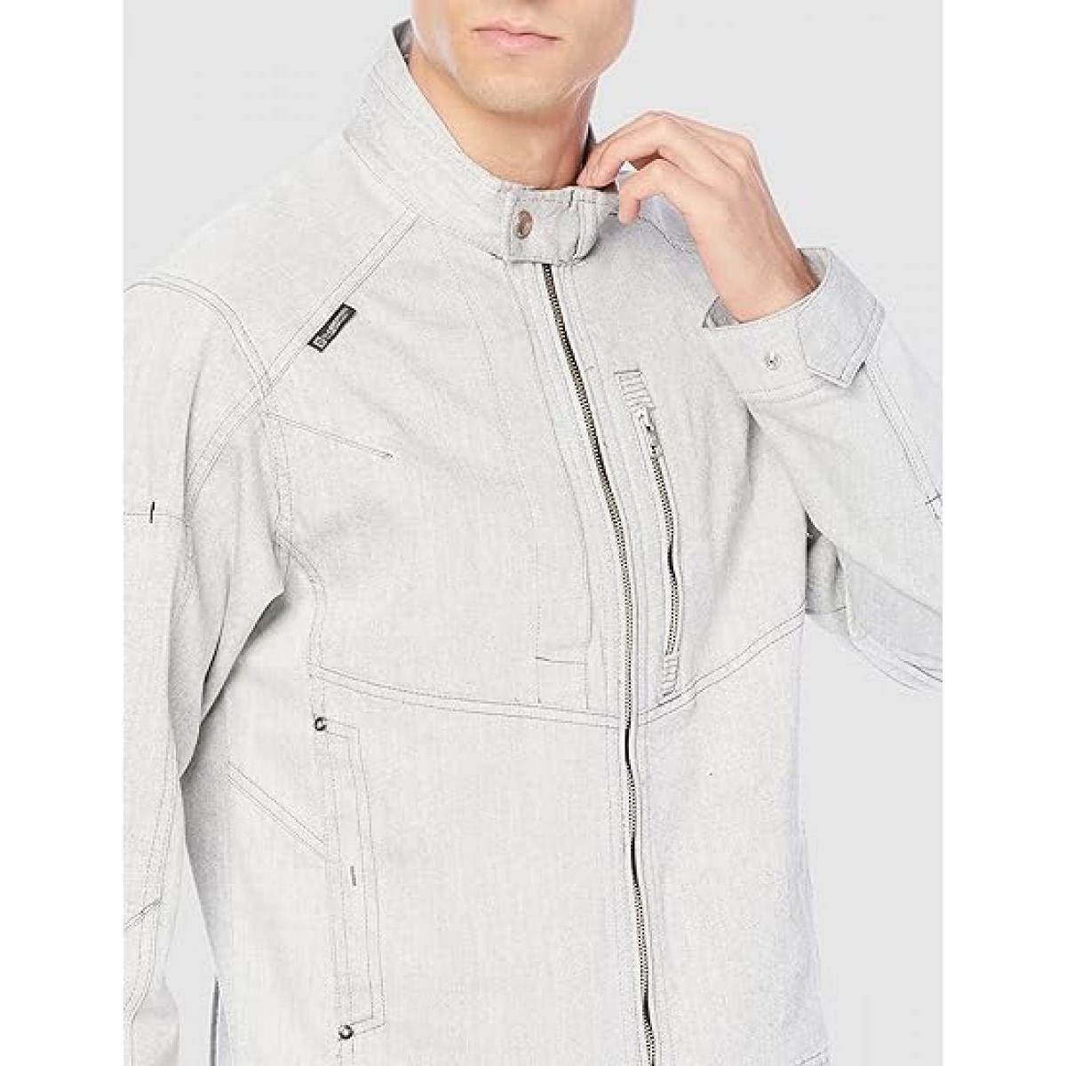 コーコス信岡 GLADIATOR ストレッチ ジャケット アッシュ L GA-3920 ワークウェア 作業着 秋冬用 アジャスター 野帳ポケット 衿スロートタブ 袖マルチ