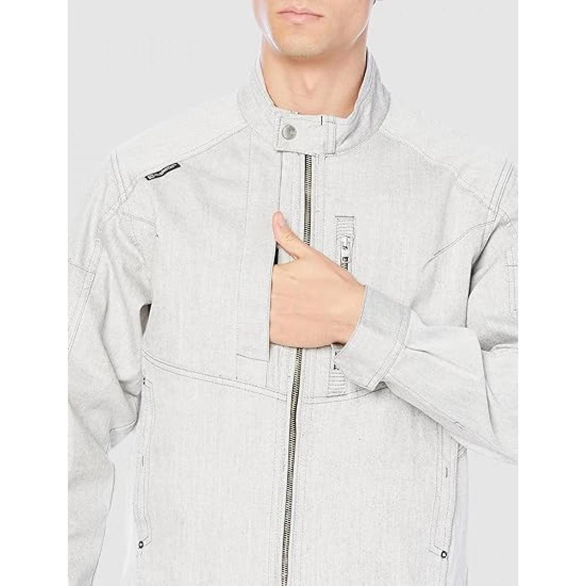 コーコス信岡 GLADIATOR ストレッチ ジャケット アッシュ L GA-3920 ワークウェア 作業着 秋冬用 アジャスター 野帳ポケット 衿スロートタブ 袖マルチ