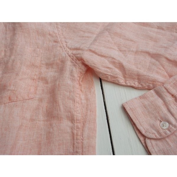 ジェイクルー 長袖 リネンシャツ ピンク J.CREW JC2-010