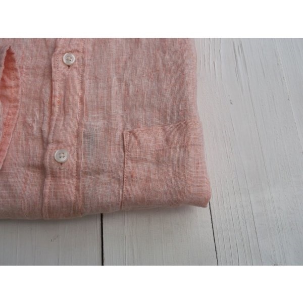 ジェイクルー 長袖 リネンシャツ ピンク J.CREW JC2-010