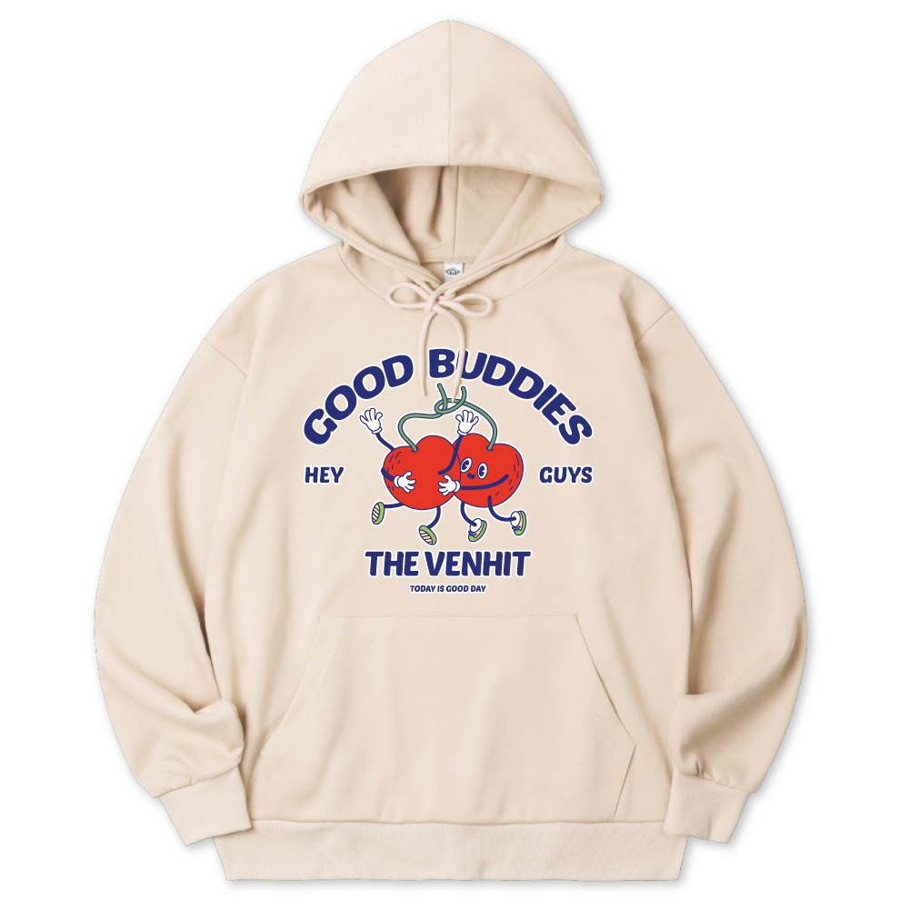 VH good Buddies Napping Hoodie ベーンヒットグッドバーディー裏起毛パーカー VH good Buddies Napping Hoodie ベーンヒットグッドバーディー裏起毛パーカー