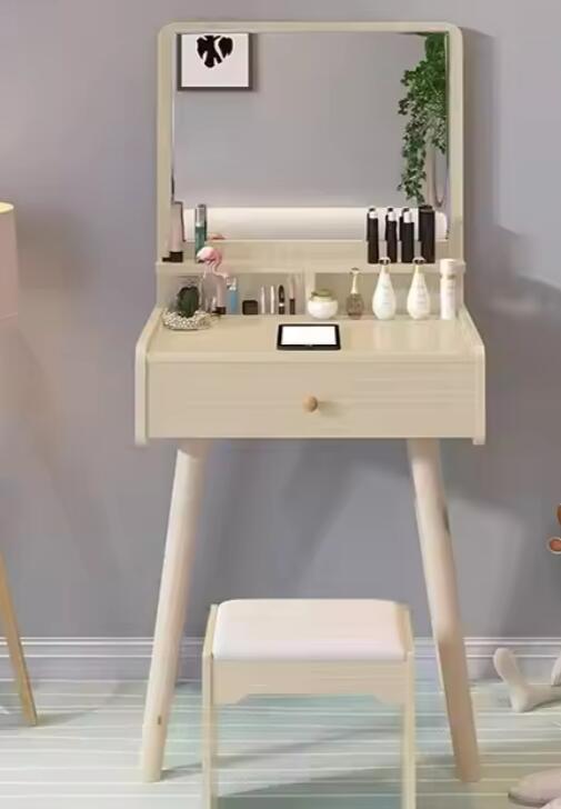 ミニマルな寝室用家具ドレッシングテーブルメイクアップ洗面化粧品ドレッサーテーブル