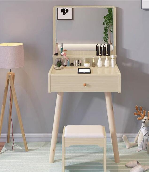 ミニマルな寝室用家具ドレッシングテーブルメイクアップ洗面化粧品ドレッサーテーブル
