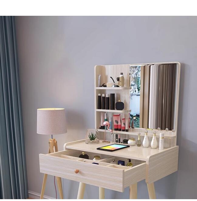 ミニマルな寝室用家具ドレッシングテーブルメイクアップ洗面化粧品ドレッサーテーブル