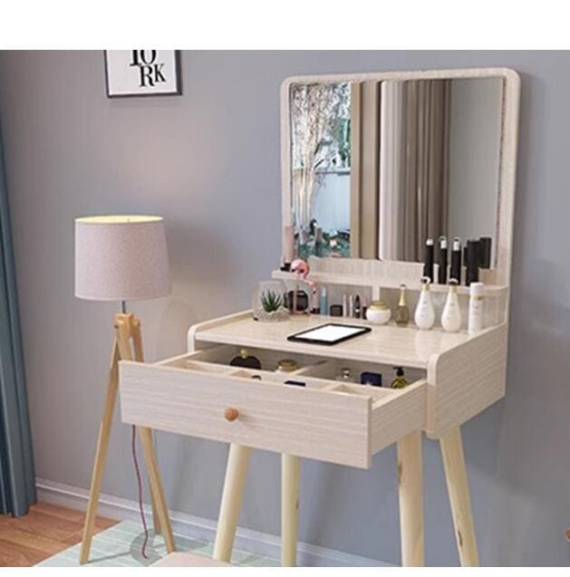 ミニマルな寝室用家具ドレッシングテーブルメイクアップ洗面化粧品ドレッサーテーブル