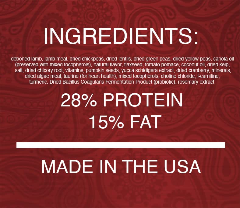 ピュアラックス ドッグフード エリートニュートリション ラム肉&ヒヨコ豆 1.8キログラム (x 1)