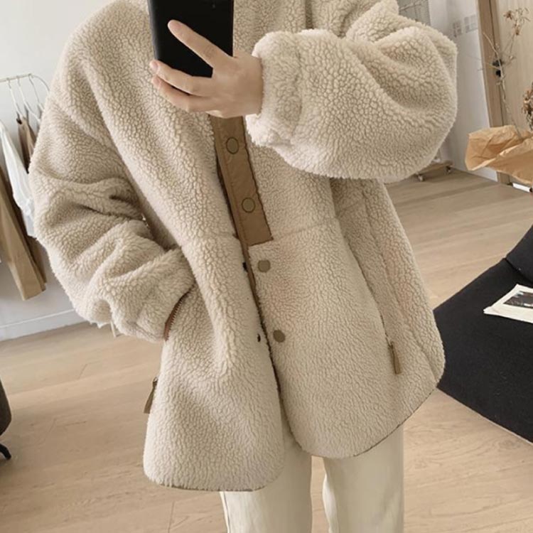 ボアジャケット レディース 春冬 カジュアル カジュアル もこもこ ムートンコート 切り替え 前開き 長袖 ゆったり きれいめ 可愛い ボアジャケット 厚手 防寒 お洒落 ボアジャケット レディース 春冬 カジュアル カジュアル もこもこ ムートンコート 切り替え 前開き 長袖 ゆったり きれいめ 可愛い ボアジャケット 厚手 防寒 お洒落