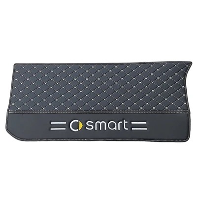 車のボンネット用の革製トランクマット,インテリアデザイン,451および453用の2つのカーアクセサリー