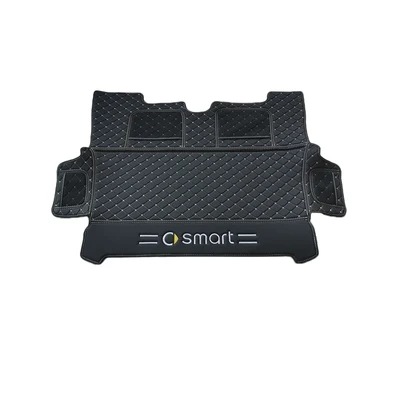 車のボンネット用の革製トランクマット,インテリアデザイン,451および453用の2つのカーアクセサリー