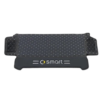 車のボンネット用の革製トランクマット,インテリアデザイン,451および453用の2つのカーアクセサリー