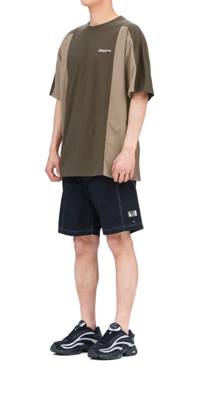 [mahagrid] BLOCK SECTION TEE