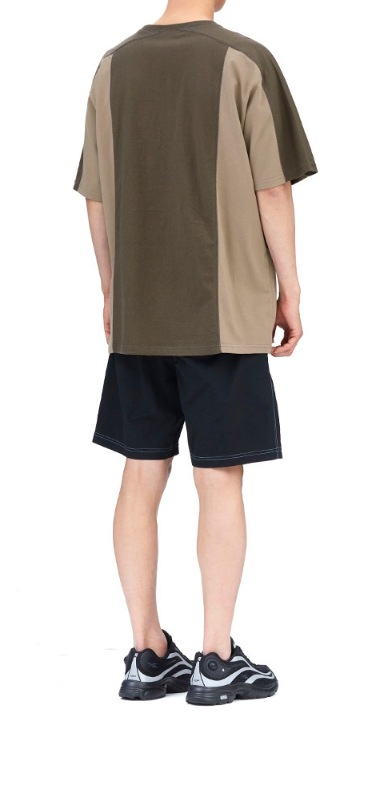 [mahagrid] BLOCK SECTION TEE