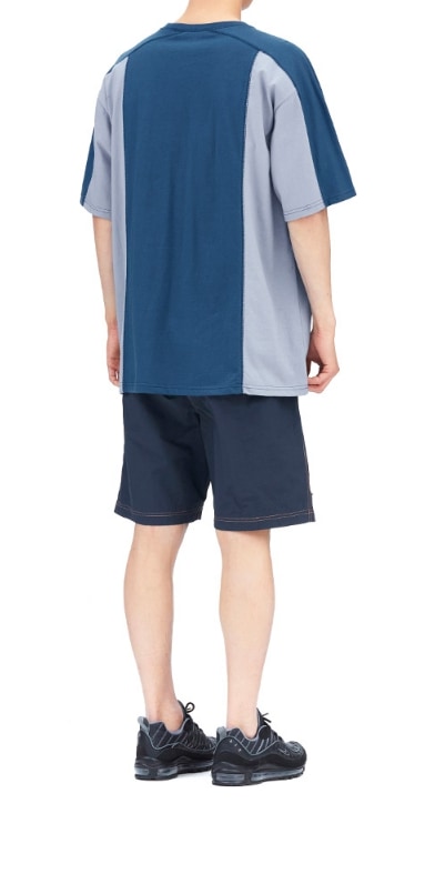 [mahagrid] BLOCK SECTION TEE