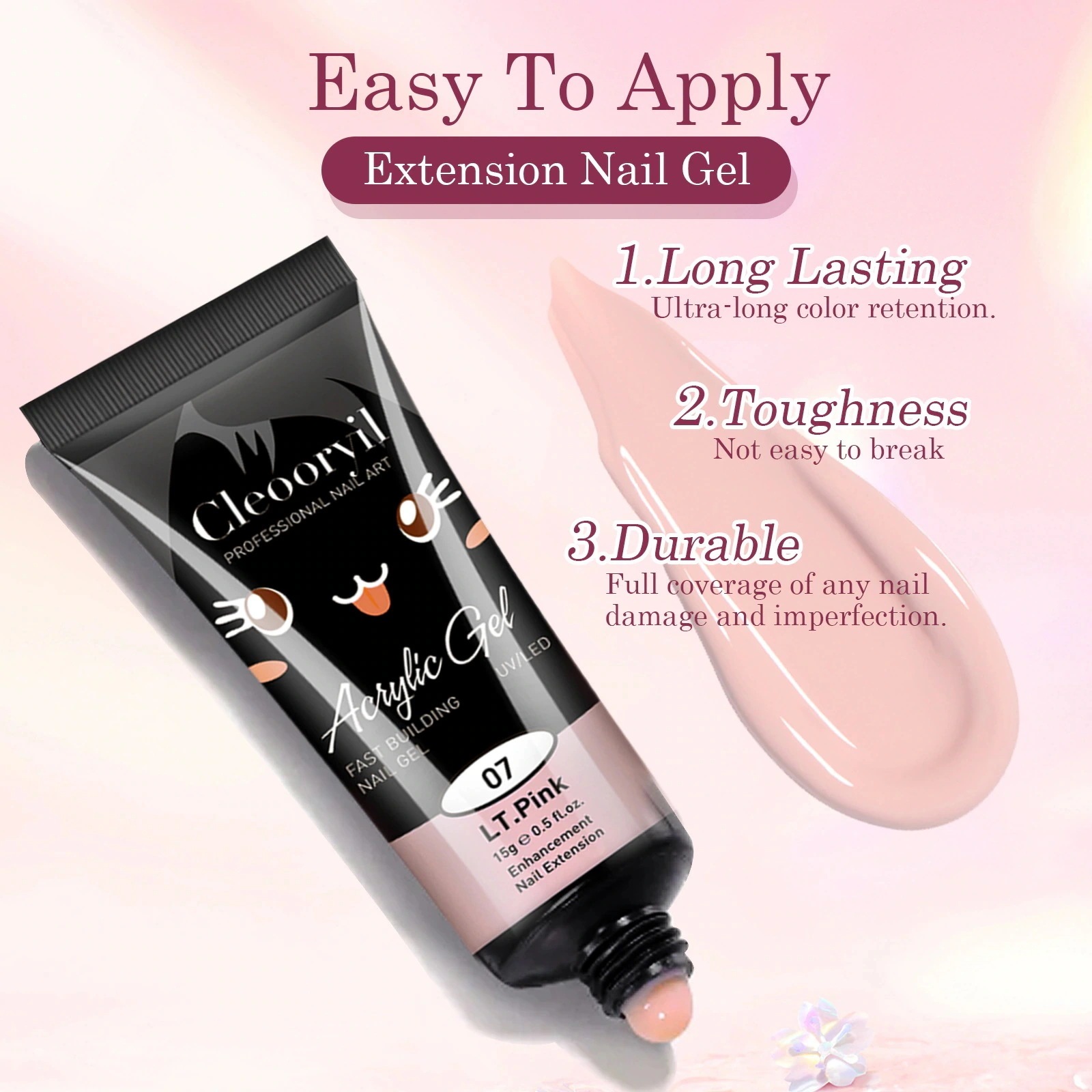 【10個セット】15PCS ポリジェルセット福袋 ジェルネイル ポリジェル セット長さだし ジェル ネイルファイル ネイルポリジェル 長さだし ジェルネイルキット 長さだしジェルカラーセット UVジェ