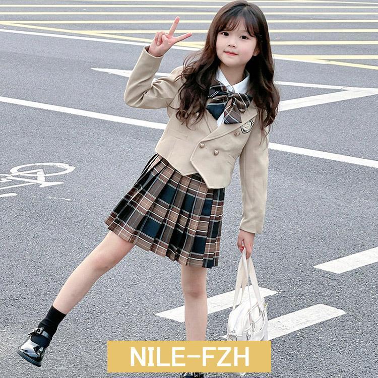 入学式 スーツ 女の子 3点セット 卒園式 スーツ 女の子 フォーマルスーツ 卒業式 子供 フォーマル スカート リボン 卒園式 結婚式 七五三 撮影