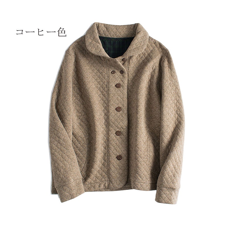 40代 キルティングジャケット 羽織り 50代 キルト 長袖 前開き キルティングコート 軽量 レディース 無地 シンプル ショート丈 冬 春 上着 30代 アウター 秋 軽い 折襟 トップス 中綿 mdprevattcaulkingandwaterproofing.com