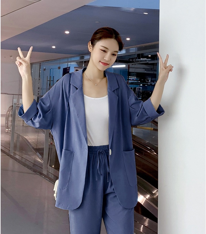 ワイドスーツセットアップ カジュアルスーツセット ウエストゴムパンツ 七分袖ジャケット トップス ボトムス パンツ セットアップ ジャケット スーツ ワイドパンツ ストレートパンツ 膝下 ロング ワイドスーツセットアップ カジュアルスーツセット ウエストゴムパンツ 七分袖ジャケット トップス ボトムス パンツ セットアップ ジャケット スーツ ワイドパンツ ストレートパンツ 膝下 ロング