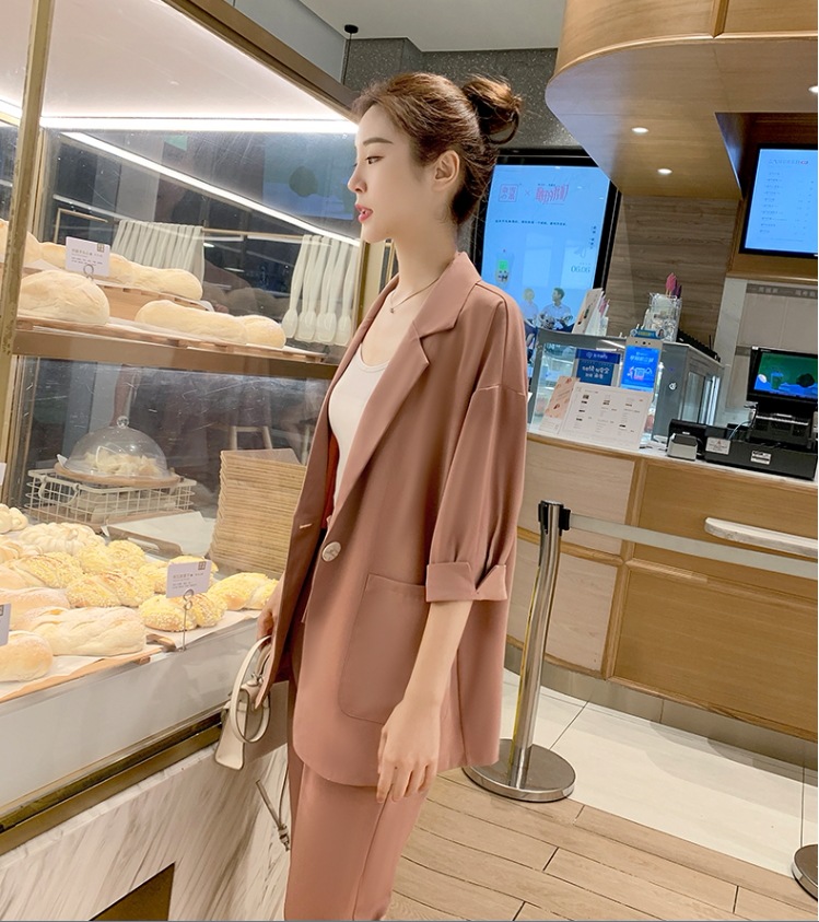 ワイドスーツセットアップ カジュアルスーツセット ウエストゴムパンツ 七分袖ジャケット トップス ボトムス パンツ セットアップ ジャケット スーツ ワイドパンツ ストレートパンツ 膝下 ロング ワイドスーツセットアップ カジュアルスーツセット ウエストゴムパンツ 七分袖ジャケット トップス ボトムス パンツ セットアップ ジャケット スーツ ワイドパンツ ストレートパンツ 膝下 ロング