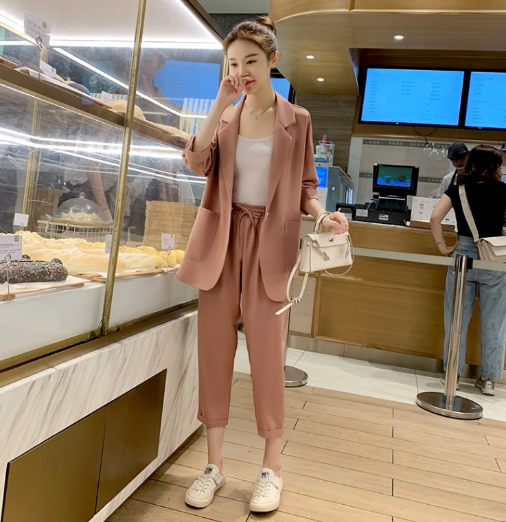 ワイドスーツセットアップ カジュアルスーツセット ウエストゴムパンツ 七分袖ジャケット トップス ボトムス パンツ セットアップ ジャケット スーツ ワイドパンツ ストレートパンツ 膝下 ロング ワイドスーツセットアップ カジュアルスーツセット ウエストゴムパンツ 七分袖ジャケット トップス ボトムス パンツ セットアップ ジャケット スーツ ワイドパンツ ストレートパンツ 膝下 ロング