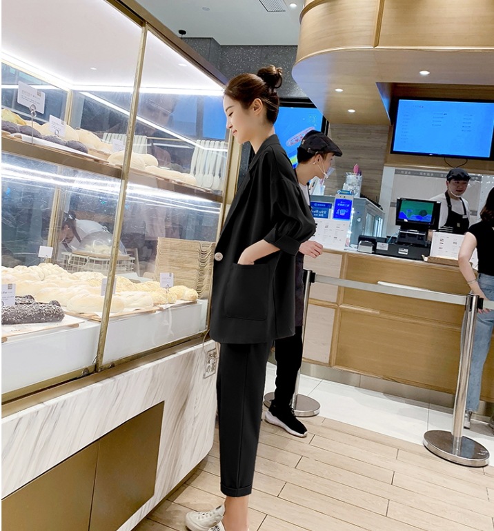 ワイドスーツセットアップ カジュアルスーツセット ウエストゴムパンツ 七分袖ジャケット トップス ボトムス パンツ セットアップ ジャケット スーツ ワイドパンツ ストレートパンツ 膝下 ロング ワイドスーツセットアップ カジュアルスーツセット ウエストゴムパンツ 七分袖ジャケット トップス ボトムス パンツ セットアップ ジャケット スーツ ワイドパンツ ストレートパンツ 膝下 ロング