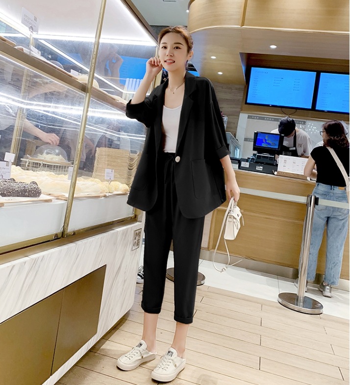 ワイドスーツセットアップ カジュアルスーツセット ウエストゴムパンツ 七分袖ジャケット トップス ボトムス パンツ セットアップ ジャケット スーツ ワイドパンツ ストレートパンツ 膝下 ロング ワイドスーツセットアップ カジュアルスーツセット ウエストゴムパンツ 七分袖ジャケット トップス ボトムス パンツ セットアップ ジャケット スーツ ワイドパンツ ストレートパンツ 膝下 ロング