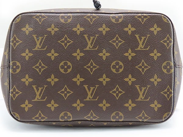 美品ルイヴィトンモノグラムネオノエ巾着型肩掛け斜め掛けショルダーバッグノワールM44020 美品ルイヴィトンモノグラムネオノエ巾着型肩掛け斜め掛けショルダーバッグノワールM44020