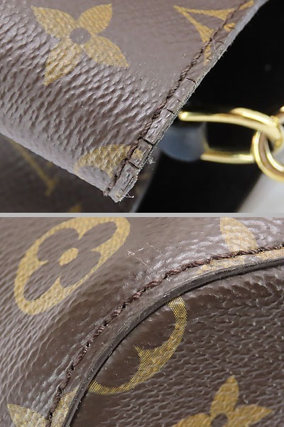 美品ルイヴィトンモノグラムネオノエ巾着型肩掛け斜め掛けショルダーバッグノワールM44020 美品ルイヴィトンモノグラムネオノエ巾着型肩掛け斜め掛けショルダーバッグノワールM44020