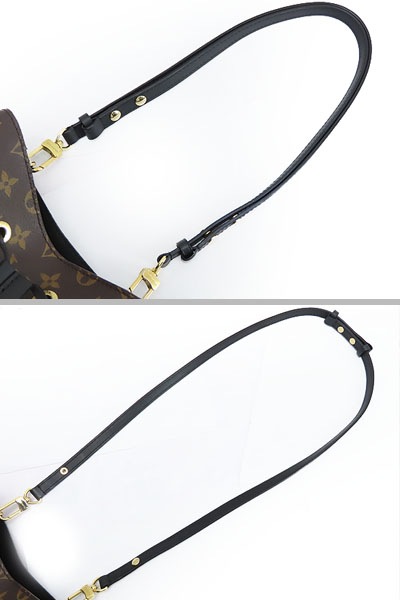 美品ルイヴィトンモノグラムネオノエ巾着型肩掛け斜め掛けショルダーバッグノワールM44020 美品ルイヴィトンモノグラムネオノエ巾着型肩掛け斜め掛けショルダーバッグノワールM44020