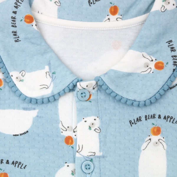 ポーラアップル長袖子供パジャマ(MFZSSW13) ポーラアップル長袖子供パジャマ(MFZSSW13)