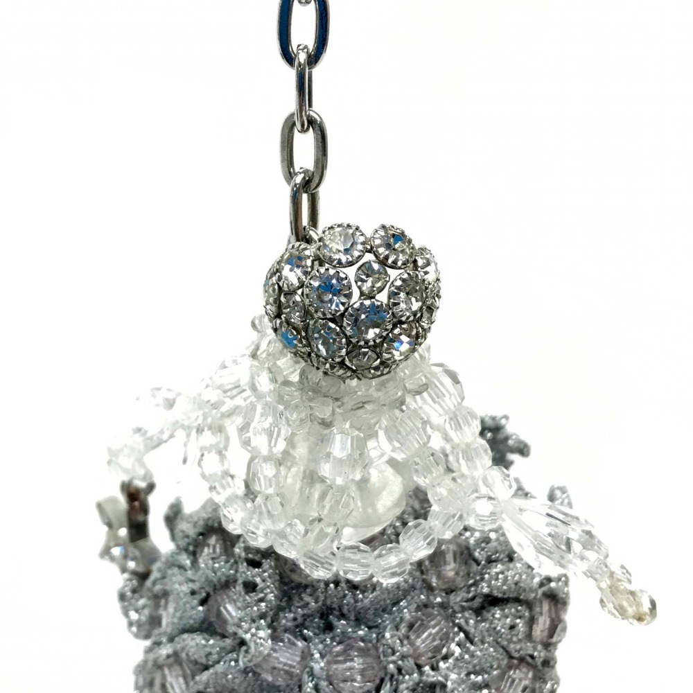 ANTEPRIMA アンテプリマ チャーム ドール 人形 カバン シルバークリア