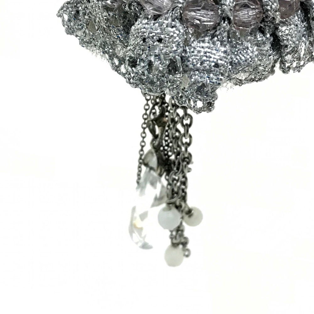 ANTEPRIMA アンテプリマ チャーム ドール 人形 カバン シルバークリア