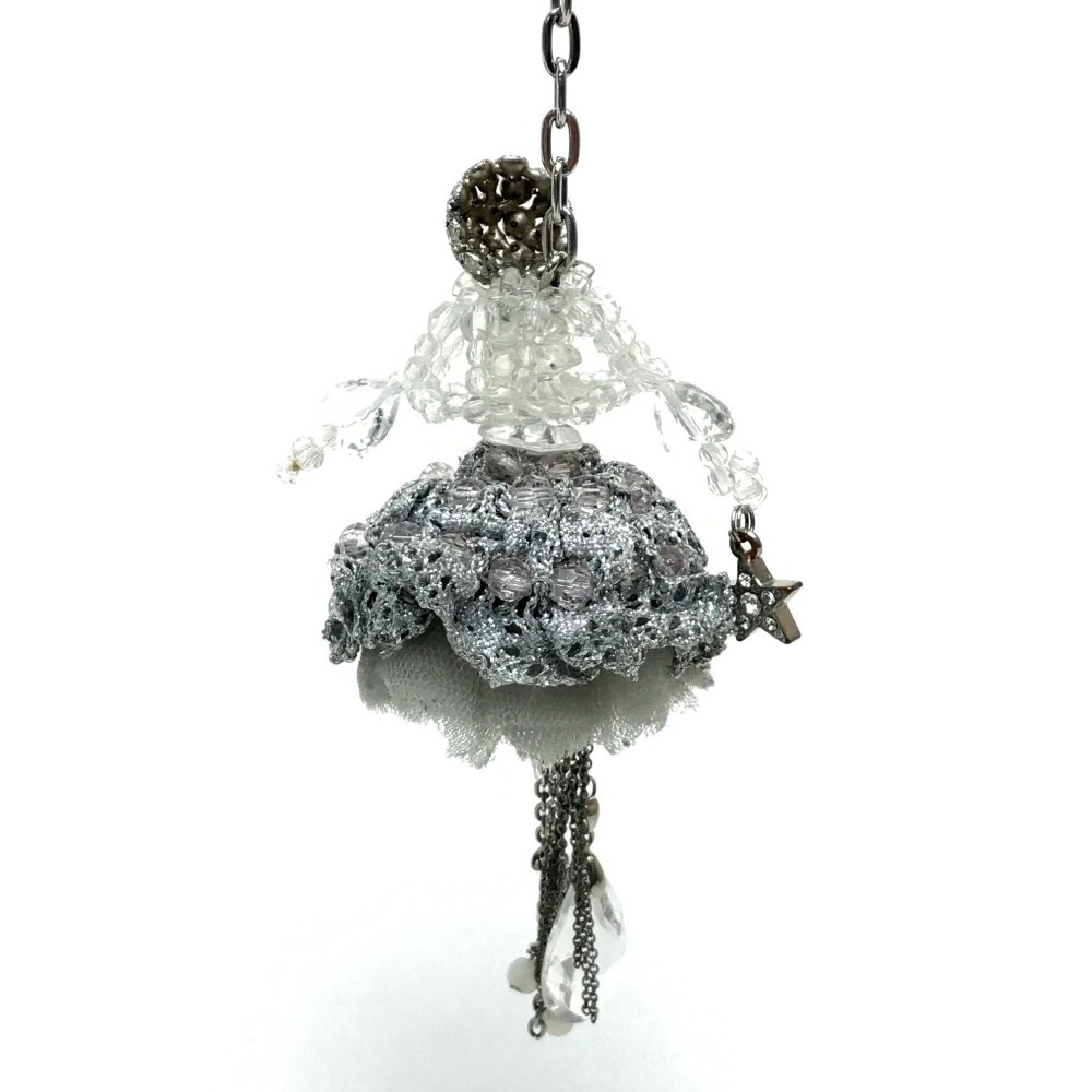 ANTEPRIMA アンテプリマ チャーム ドール 人形 カバン シルバークリア