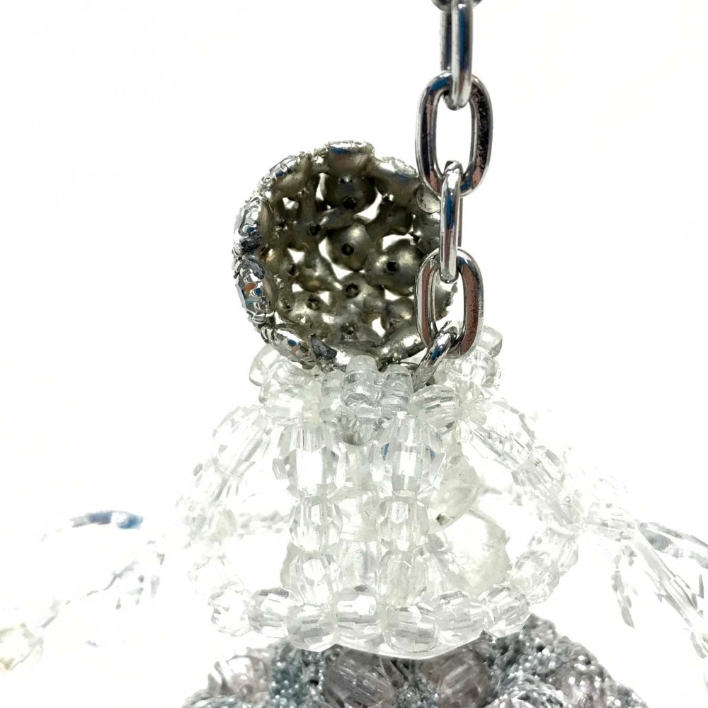 ANTEPRIMA アンテプリマ チャーム ドール 人形 カバン シルバークリア