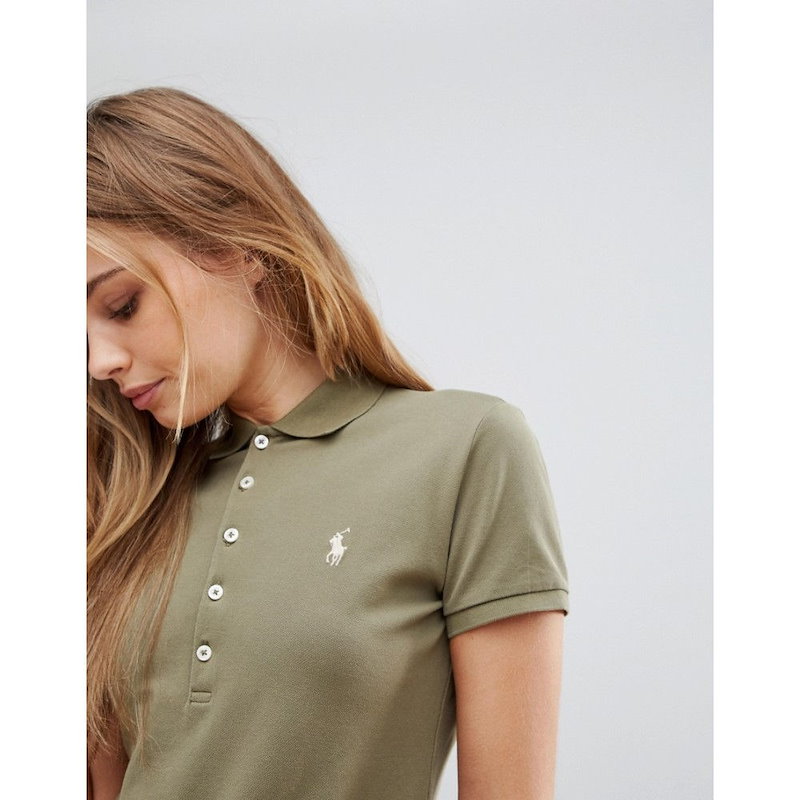 ラルフ ローレン レディース トップス【Polo Ralph Lauren Polo Shirt】Green ラルフ ローレン レディース トップス【Polo Ralph Lauren Polo Shirt】Green