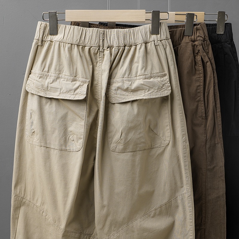 アメリカンレトロスプライスストレートオーバーオールメンズ夏トレンドブランドゆったり巾着カジュアルパンツ2023新作 アメリカンレトロスプライスストレートオーバーオールメンズ夏トレンドブランドゆったり巾着カジュアルパンツ2023新作