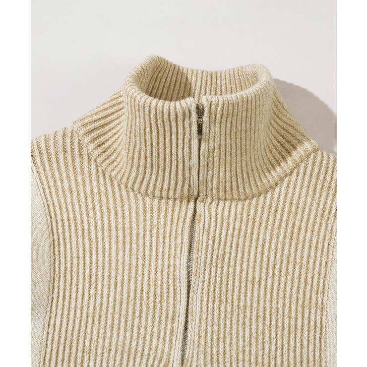 リブストライプセーター リブストライプセーター