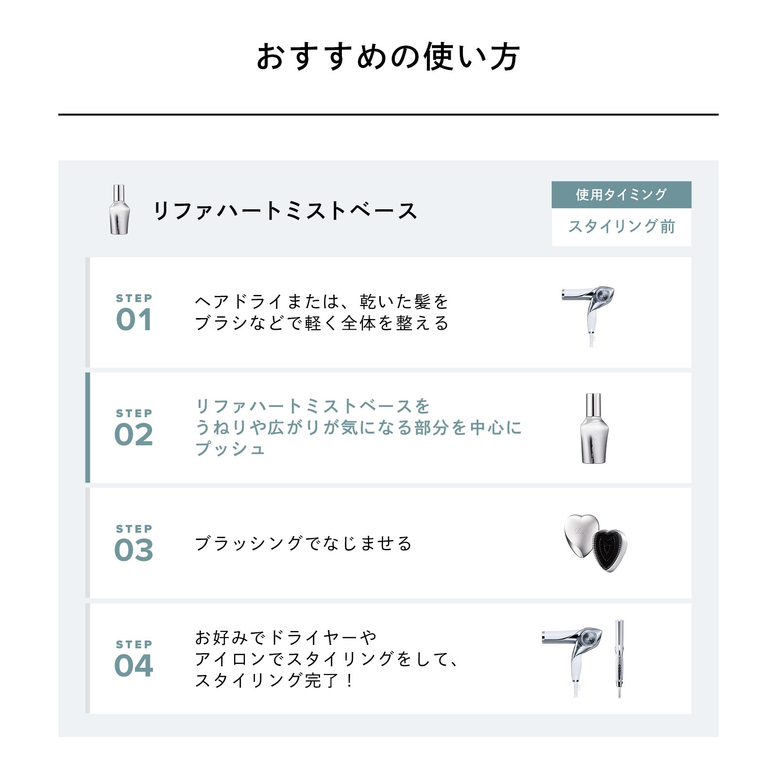 【ReFaプレミアムラッピングセット SS】リファハートブラシ + リファハートミスト 【ReFaプレミアムラッピングセット SS】リファハートブラシ + リファハートミスト